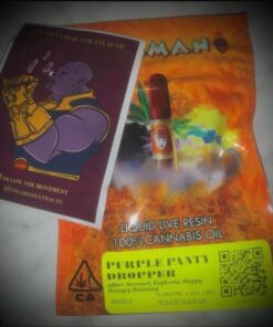Fiyaman Cart Purple Panty Dropper